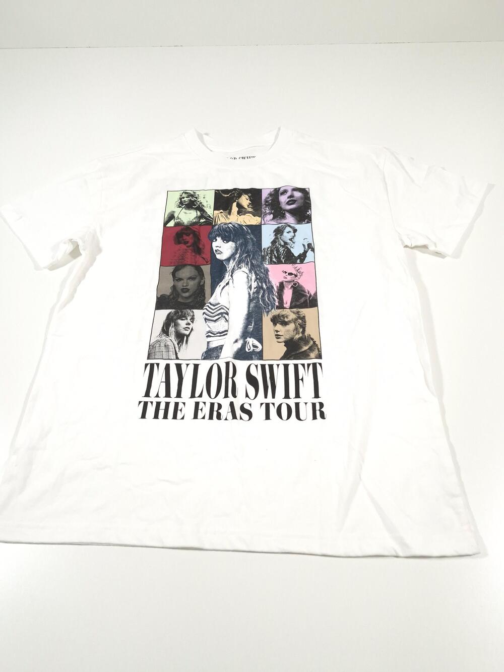 Taylor Swift The Eras Tour Shirt Mens Medium White 2023 Concert Graphic Tee